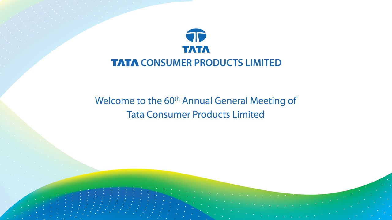 Shareholder Information General Meeting Tata Consumer Products